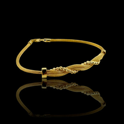 21K Solid Gold Bracelet