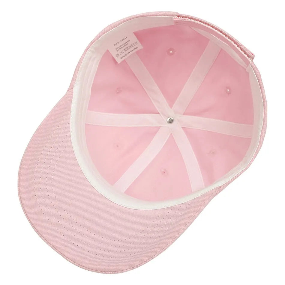 Baby Girl Baseball Caps Pink Black White Gray