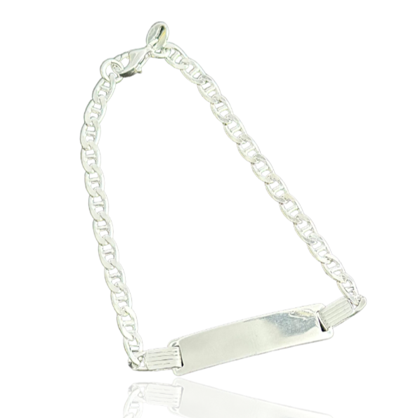 Sterling Silver Gucci Kids ID Bracelet